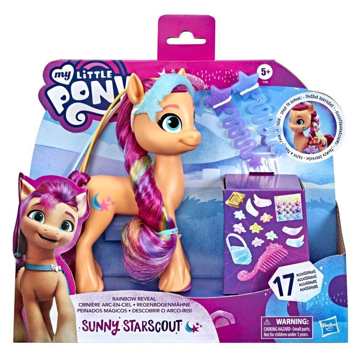 MY LİTTLE PONY F1794 GÖKKUŞAĞI SUNNY STARSCOUT 1
