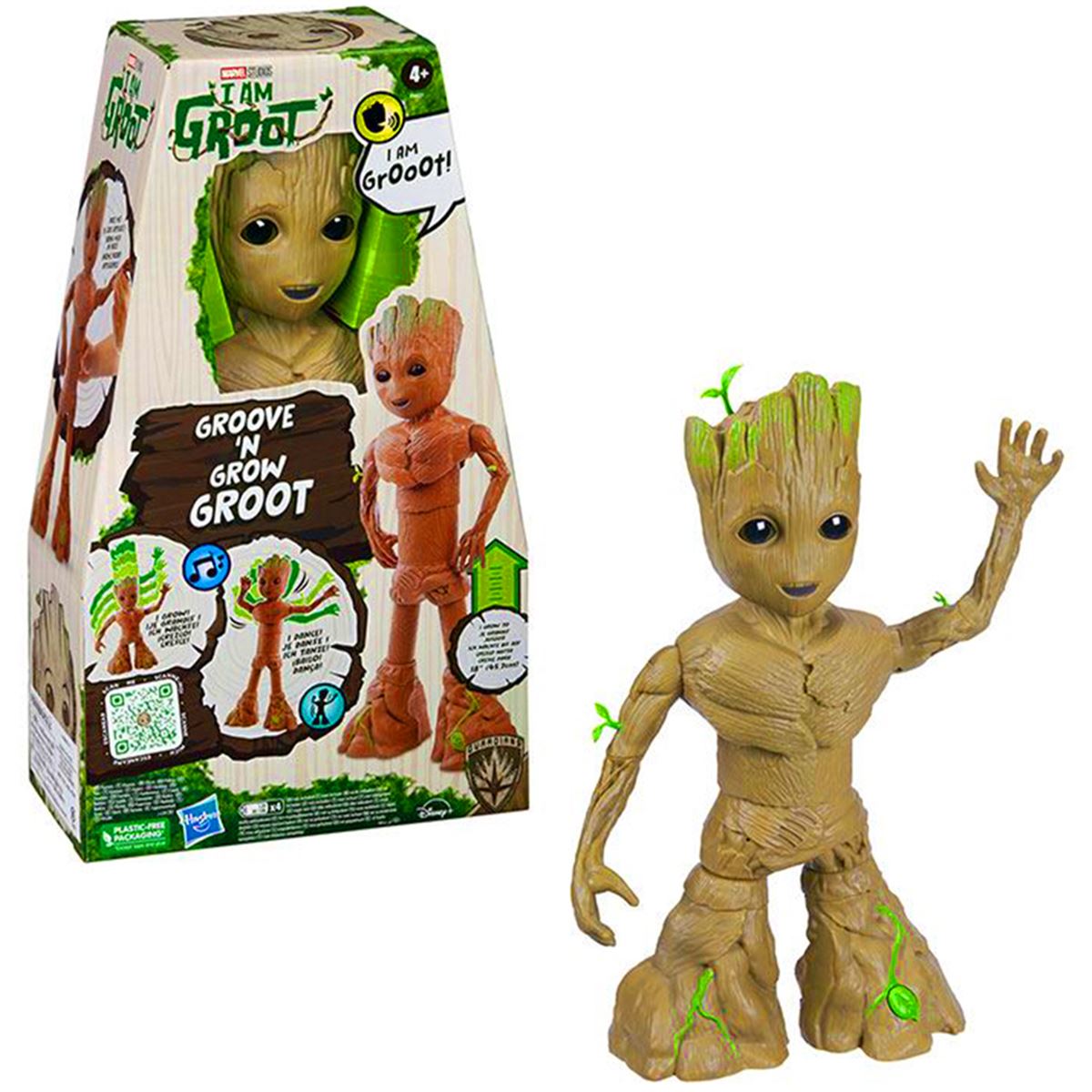 MARVEL 8027 İNTERAKTİF DANS EDEN GROOT SESLİ 4+ 1