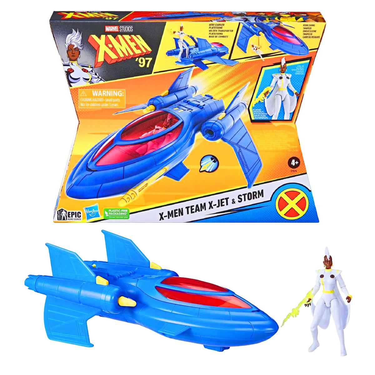 MARVEL X-MEN F7974 4 ARAÇ VE FİGÜR 4+ 1