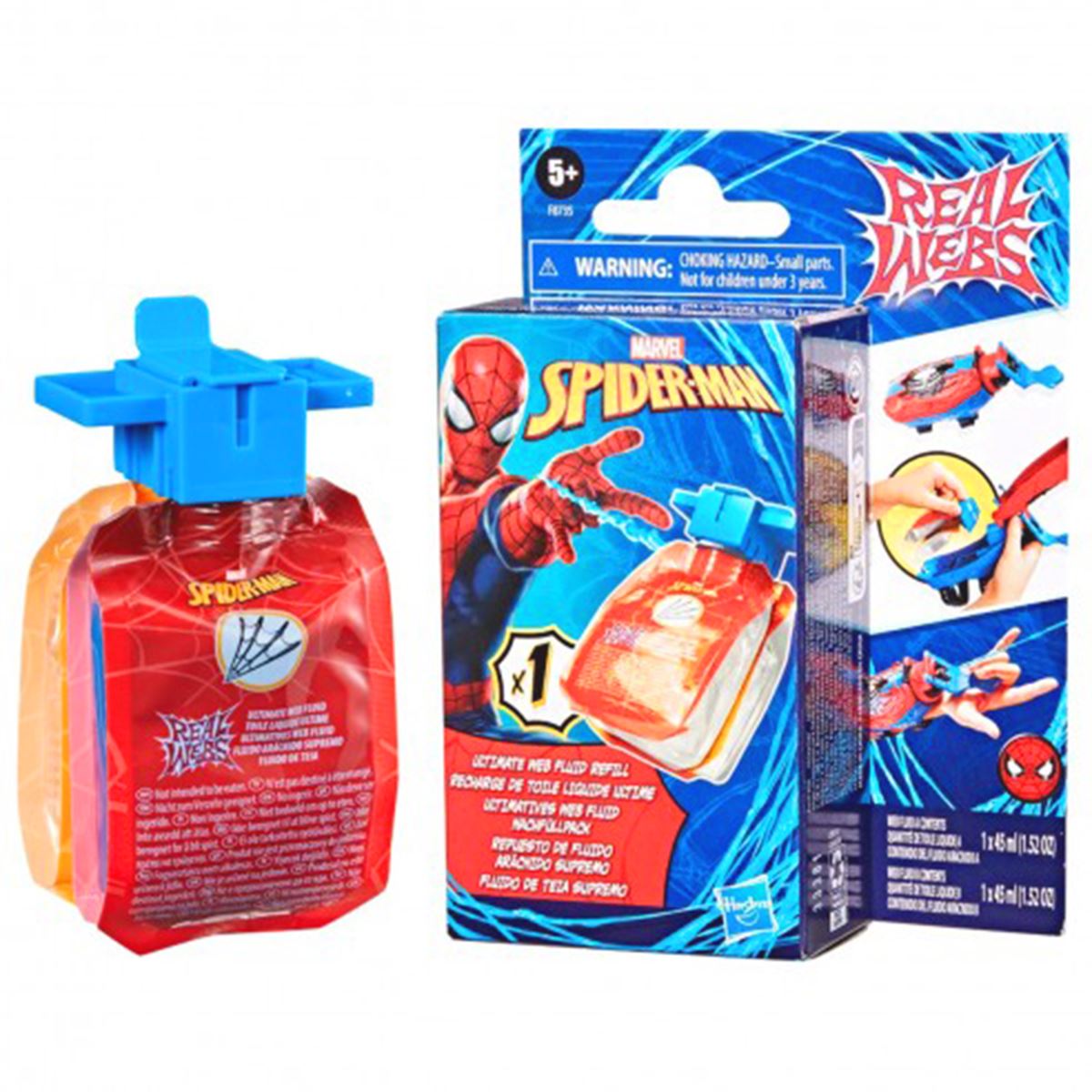 HASBRO SPİDERMAN F8735 AĞ VE SU FIRLATICI YEDEK PAKET 5+ 1