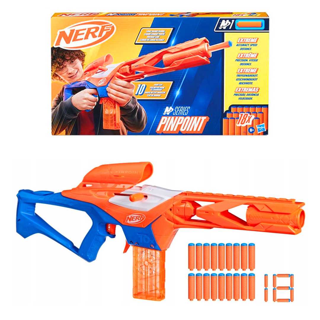 NERF N SERİES PİNPOİNT F8621 SÜNGER TABANCASI 18 MERMİ 8+ 1