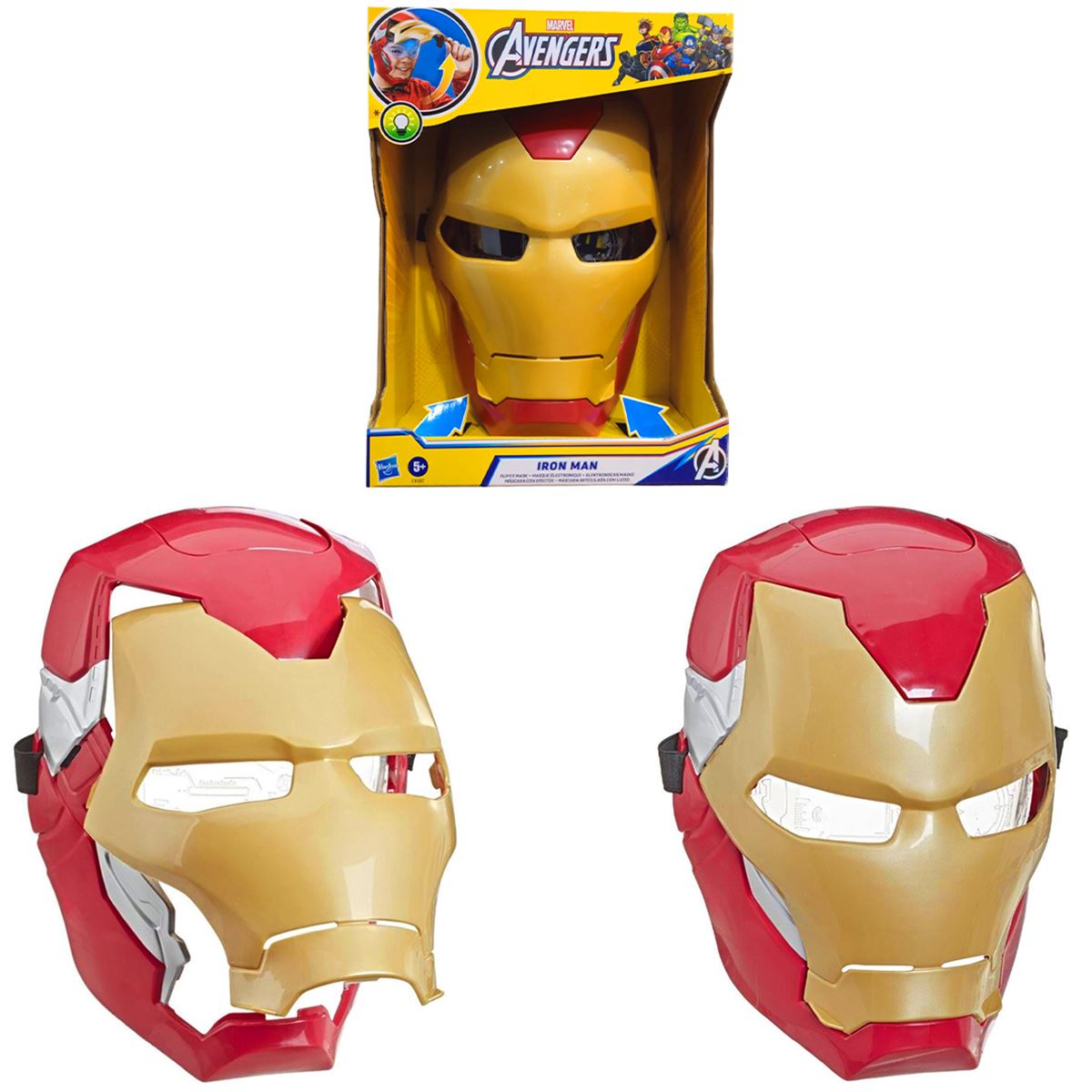MARVEL AVENGERS İRON MAN E6502 IŞIKLI MASKE 5+ 1