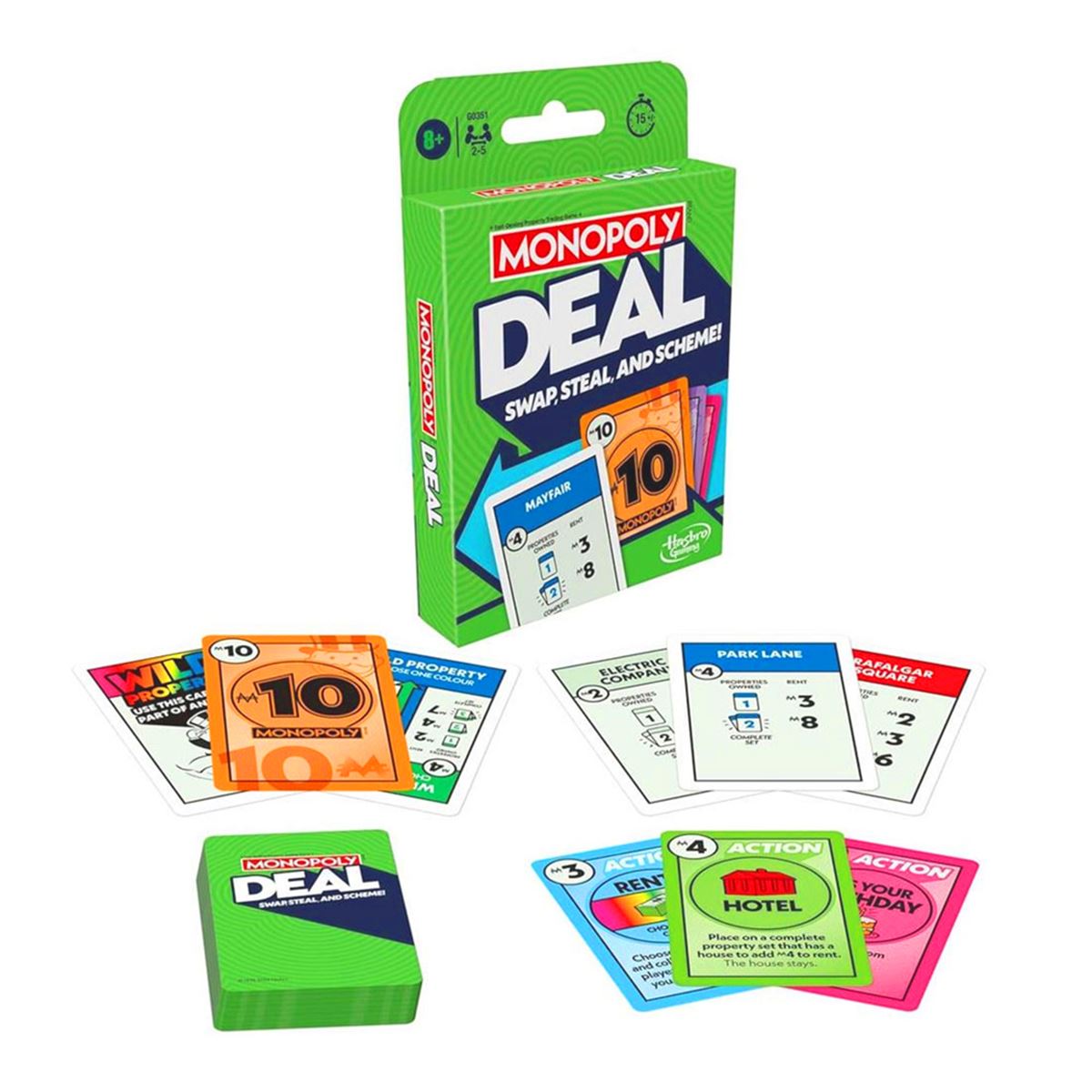 HASBRO MONOPOLY DEAL G0351 8+ 1