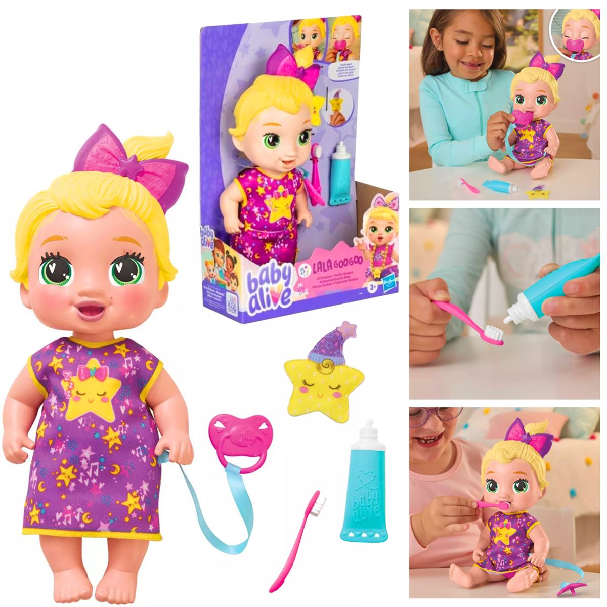 BABY ALİVE F9856 UYKUCU BEBEĞİM SARIŞIN 3+ 1