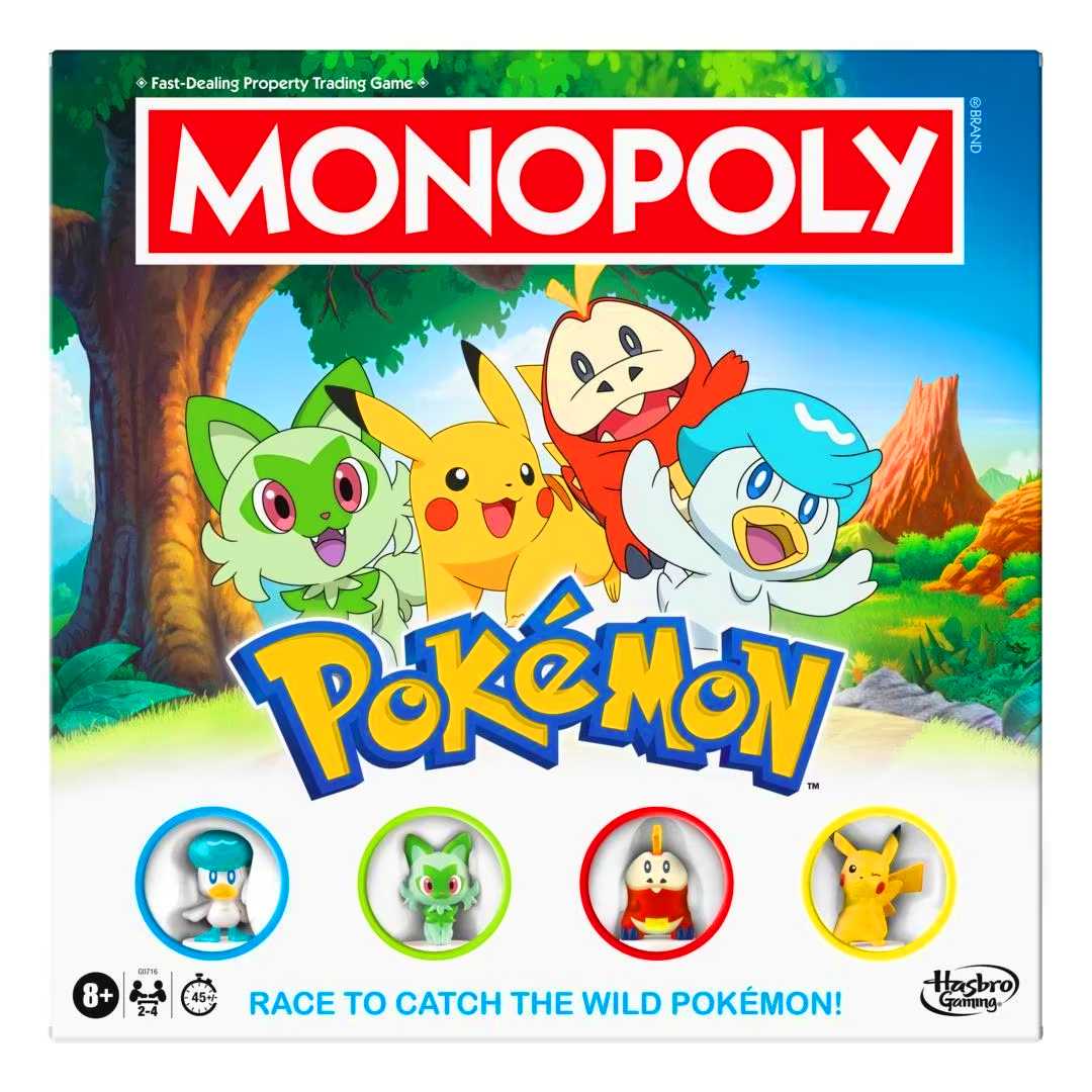 MONOPOLY POKEMON G0716 KUTU OYUNU 8+ 1