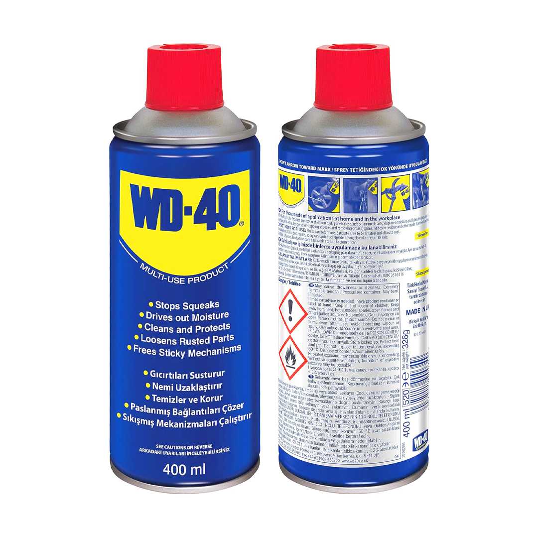 WD-40 PAS SÖKÜCÜ YAĞLAYICI SPREY 400 ML 415830 1