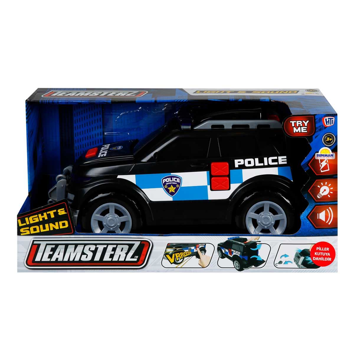 SUNMAN 1416397 4X4 SESLİ IŞIKLI POLİS ARABASI 1