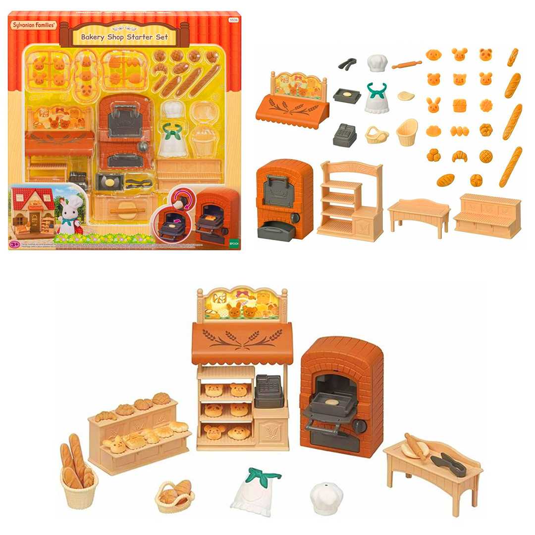 SYLVANİAN FAMİLİES 5536 BAKERY SHOP STARTER SET FIRIN DÜKKAN SETİ 3+ 1