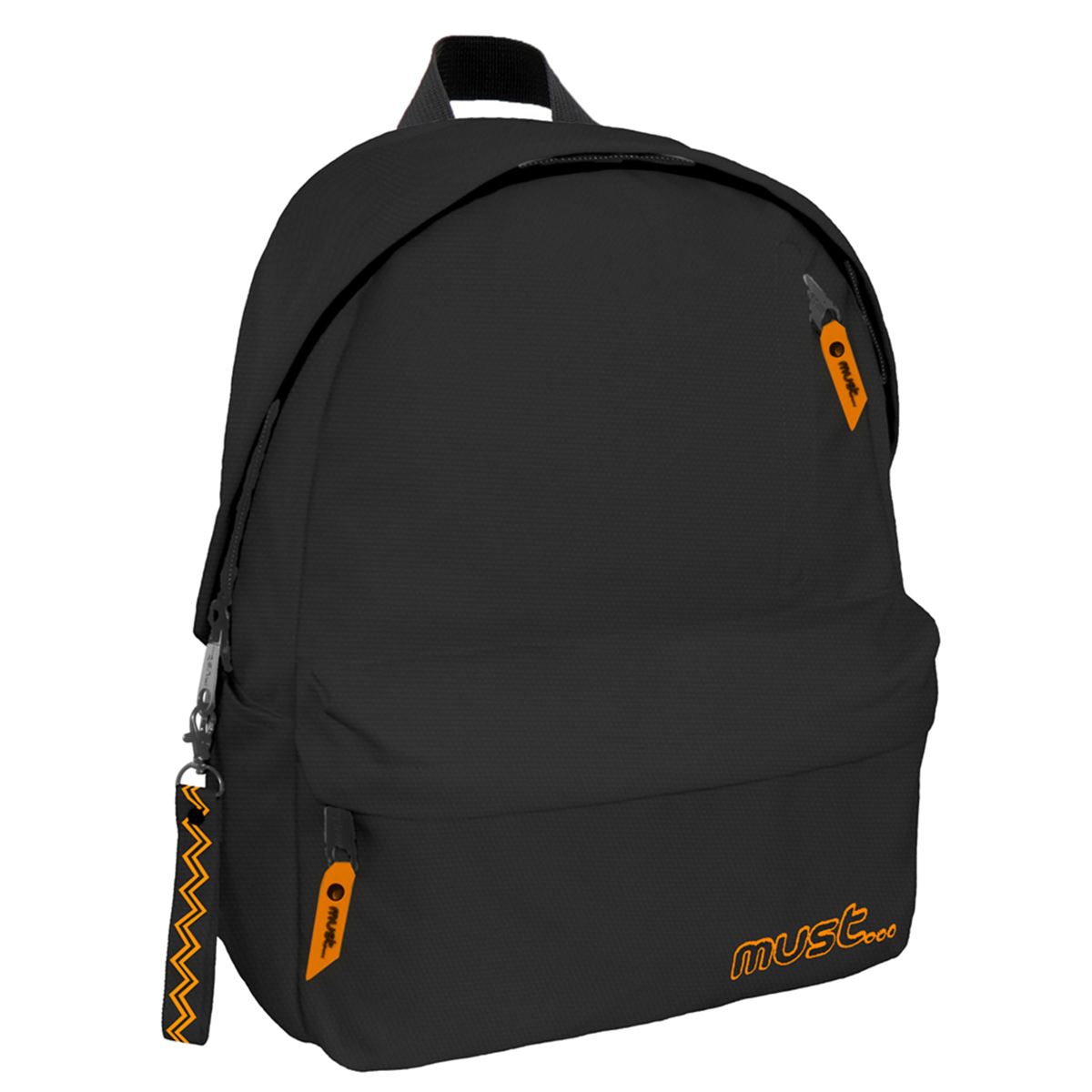 MUST OKUL ÇANTASI 58461 SİYAH DÖRT BÖLMELİ 1