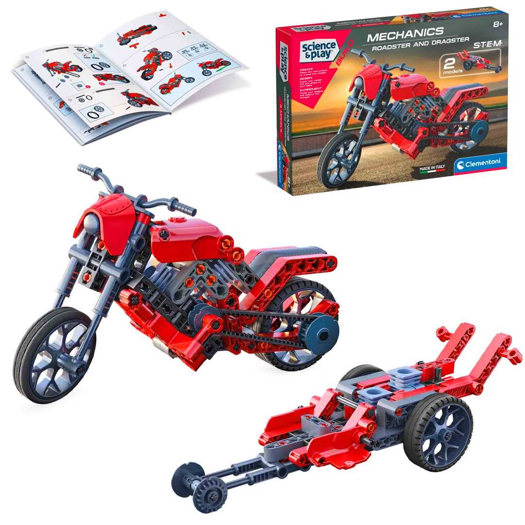 CLEMENTONİ MECHANİCS 75079 ROADSTER AND DRAGSTER 8+ 1