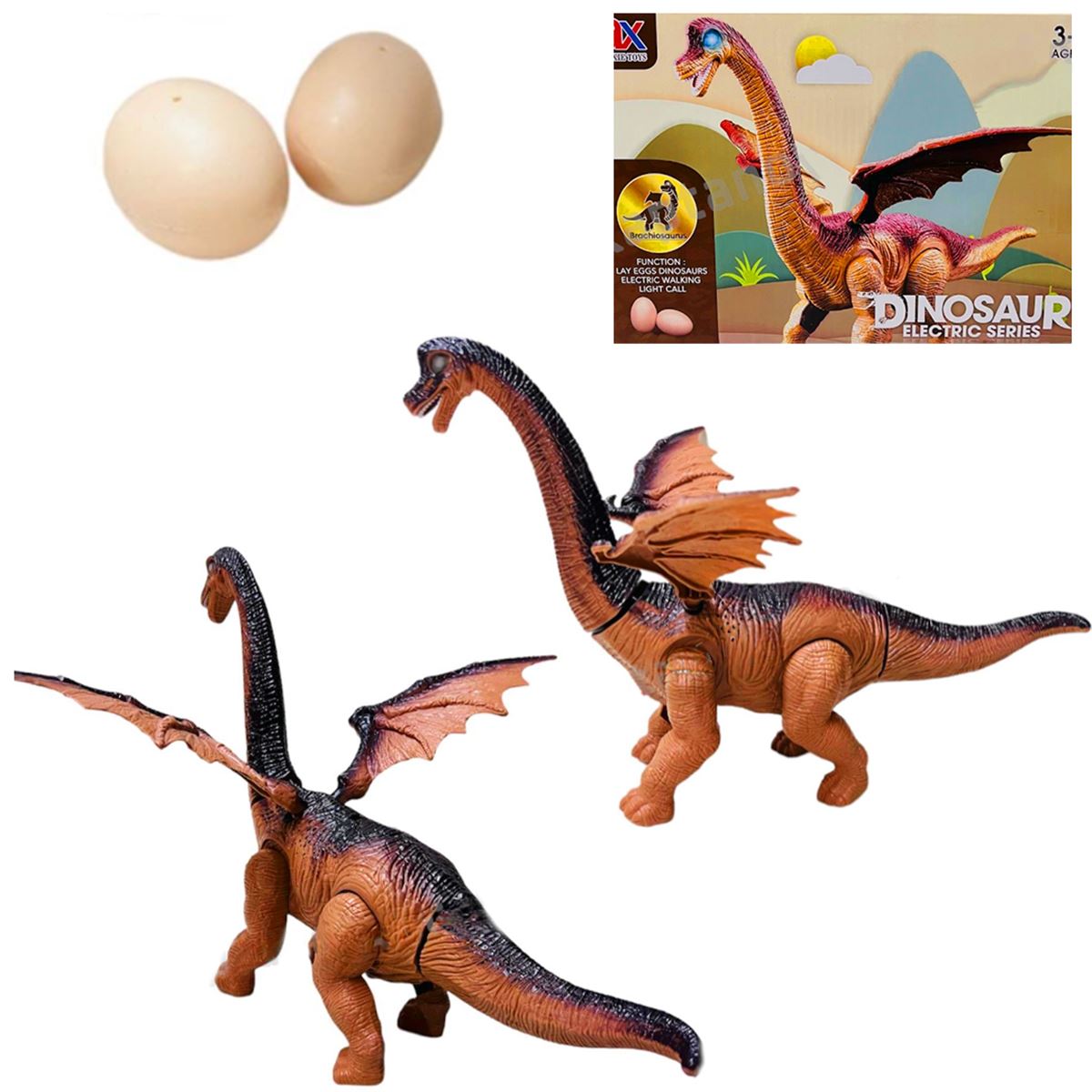 İNTER TOYS DİNOSAUR 890A IŞIKLI PİLLİ DİNOZOR 3+ 1