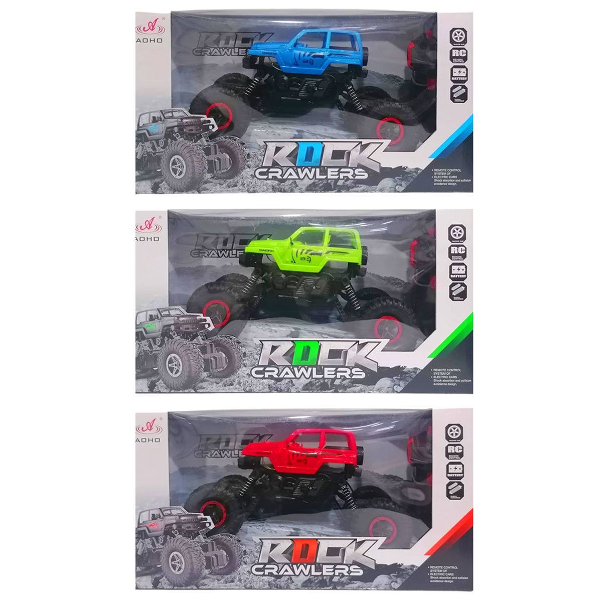 PASİFİK KUMANDALI JEEP 911559A ROCK CRAWLERS ŞARJLI USB 6+ 1