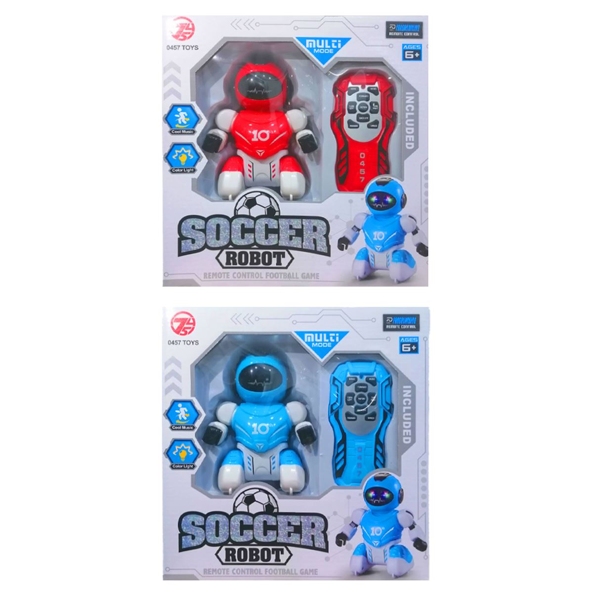 PASİFİK SOCCER ROBOT 606-14 KUMANDALI MÜZİKLİ IŞIKLI 6+ 1