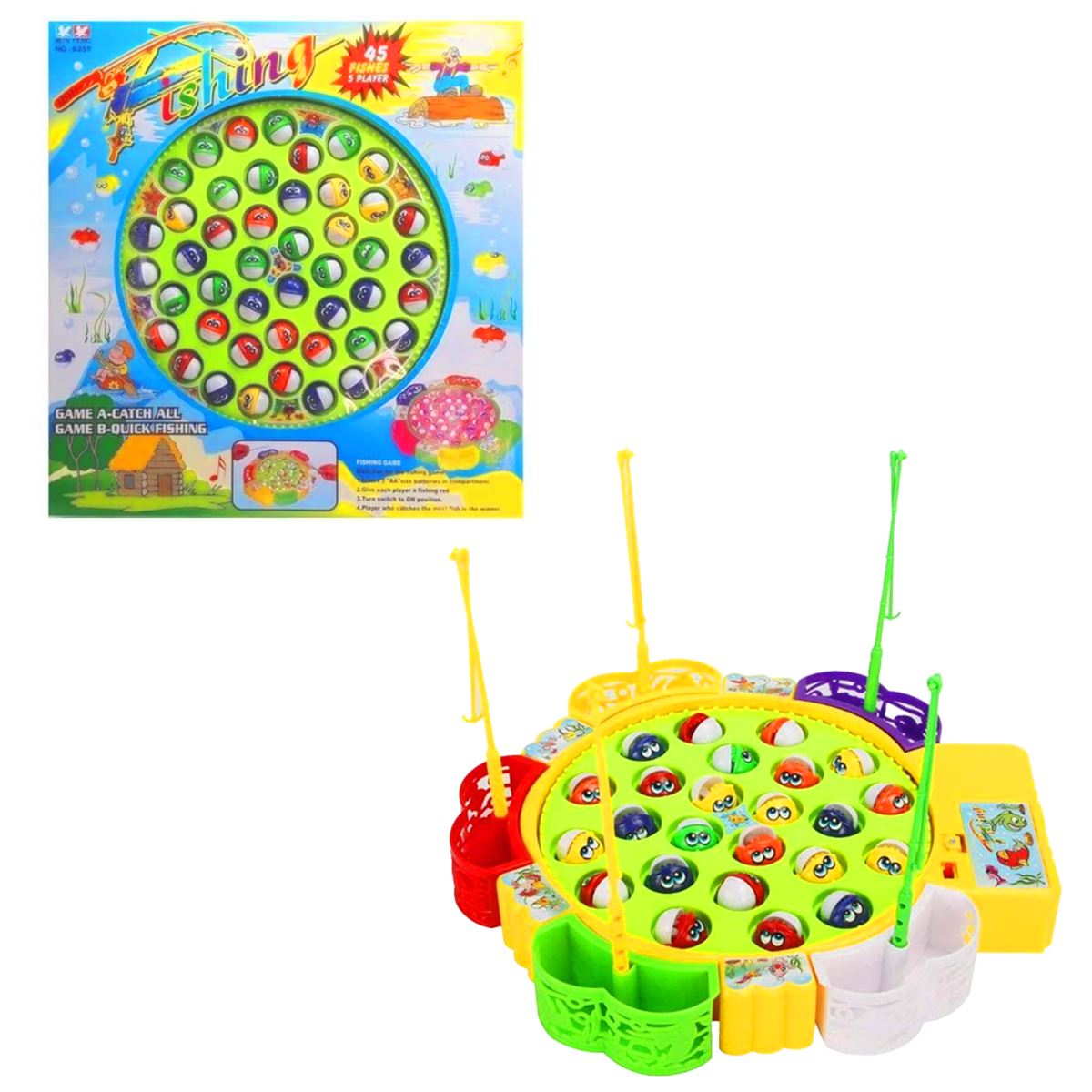 PASİFİK FİSHİNG 9259 BALIK OYUNU PİLLİ 3+ 1