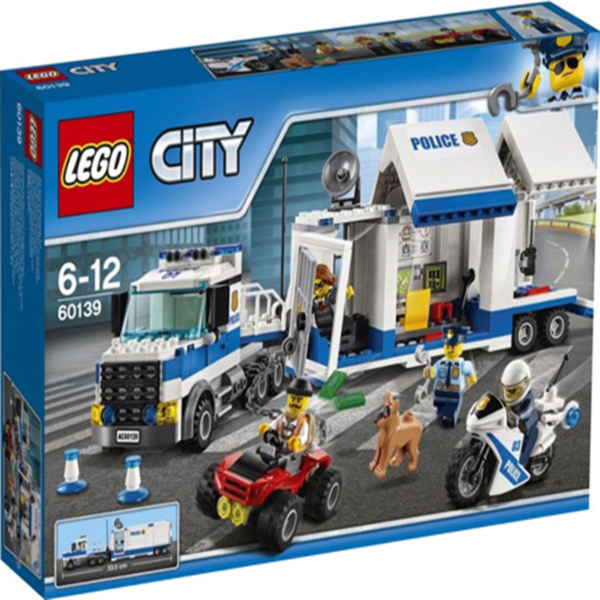LEGO CİTY POLİS 60139 MOBİL KUMANDA MERKEZİ 1