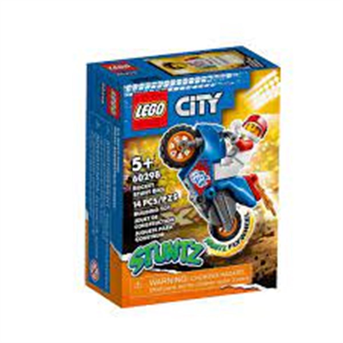 LEGO CİTY 60298 ROCKET STUNT BİKE 1