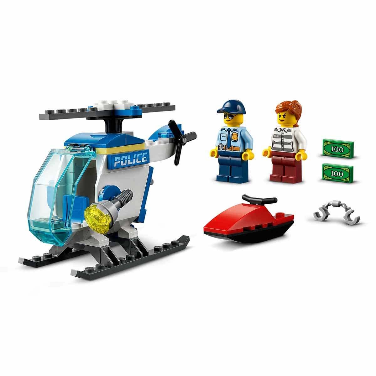 LEGO CİTY 60275 POLİCE HELİCOPTER 51 PARÇA 4+ 1