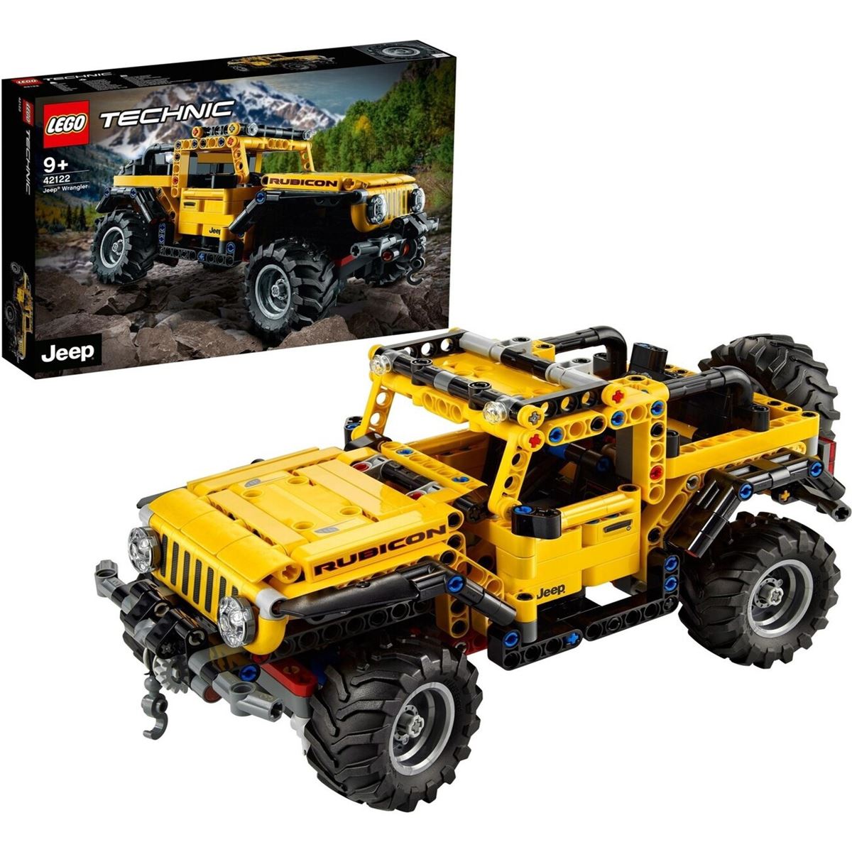 LEGO TECHNİC 42122 JEEP WRANGLER 665 PARÇA 9+ 1
