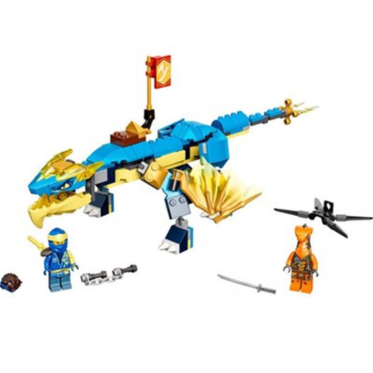 LEGO NİNJAGO 71760 JAYS THUNDER DRAGON EVO 140 PAÇA 7+ 1