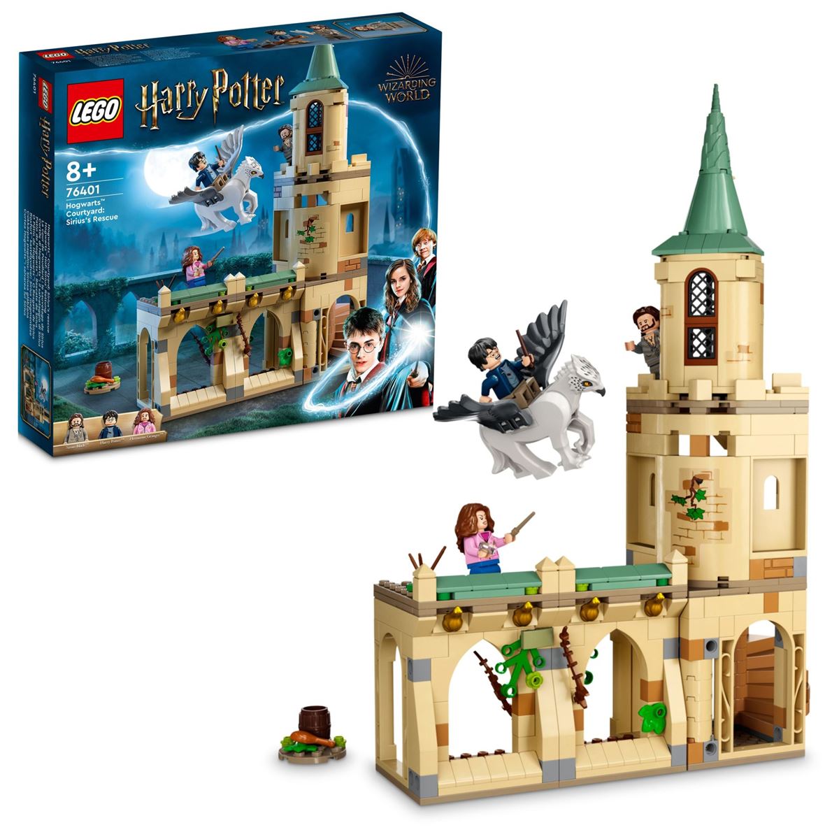 LEGO HARRY POTTER 76401 HOGWARTS AVLUSU SİRİUSUN KURTULUŞU 345 PARÇA 8+ 1