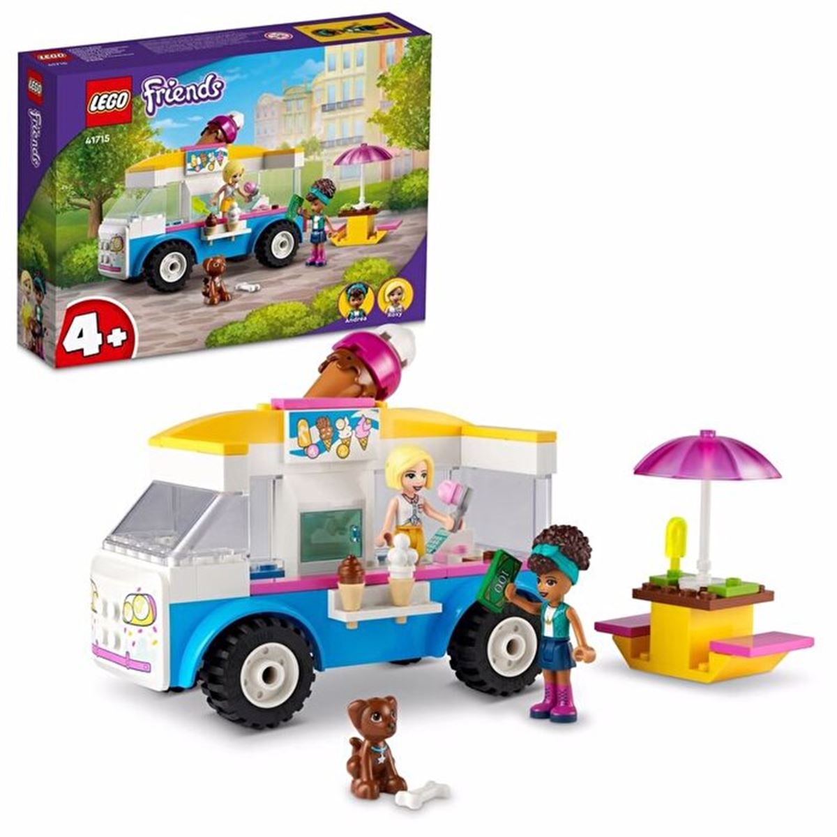 LEGO FRİENDS 41715 İCE CREAM TRUCK 84 PARÇA 4+ 1