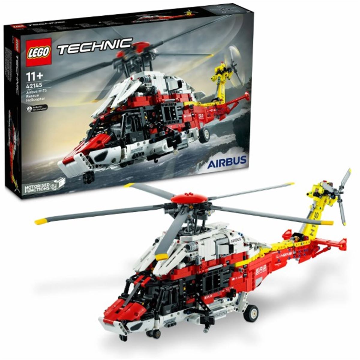 LEGO 42145 TECHNİC AİRBUS H175 RESCUE HELİCOPTER 2001 PARÇA 11+ 1