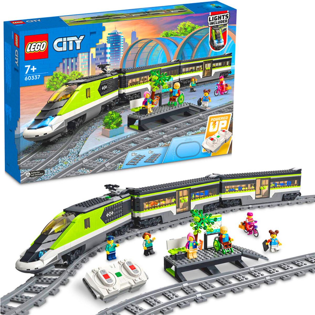 LEGO CİTY 60337 EKSPRESS YOLCU TRENİ 764 PARÇA 7+ 1
