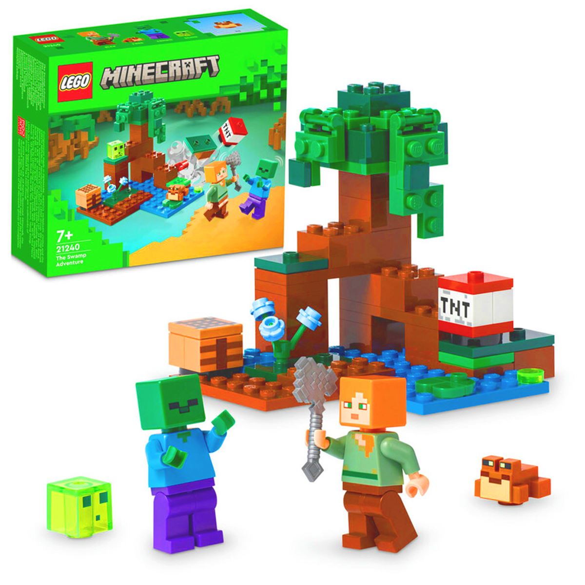 LEGO MİNECRAFT 21240 THE SWAMP ADVENTURE 65 PARÇA 7+ 1