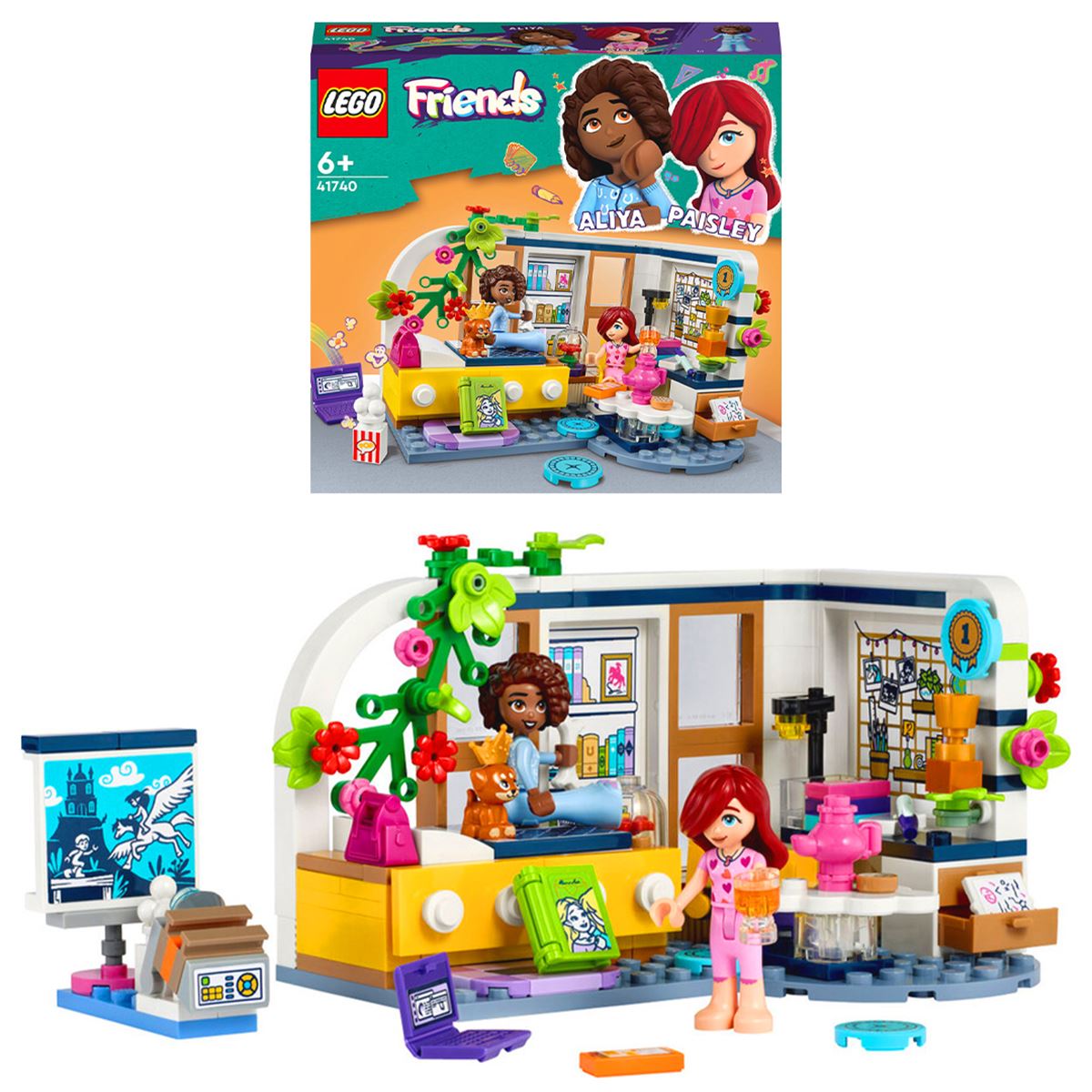 LEGO FRİENDS 41740 ALİYA NIN ODASI 209 PARÇA 6+ 1
