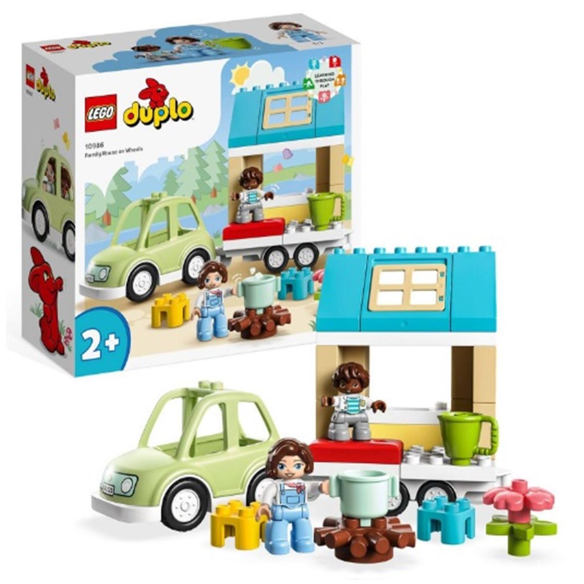 LEGO DUPLO 10986 GEZİCİ AİLE EVİ 31 PARÇA 2+ 1