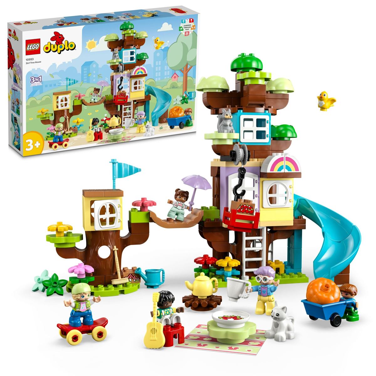 LEGO DUPLO 10993 3 Ü 1 ARADA AĞAÇ EV 126 PARÇA 3+ 1