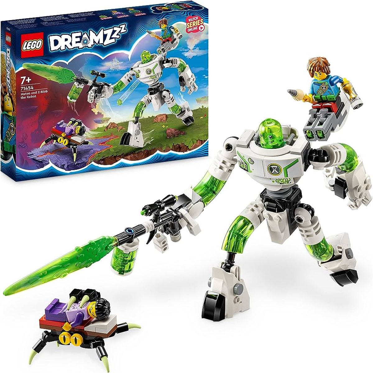 LEGO DREAMZZZ 71454 MATEO AND Z-BLOB THE ROBOT 237 PARÇA 7+ 1