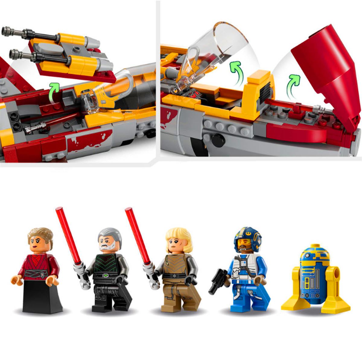 LEGO STAR WARS 75364 NEW REPUBLİC EWİNG SHİN S HATİS STARFİGHTER 1056 PARÇA 9+ 1