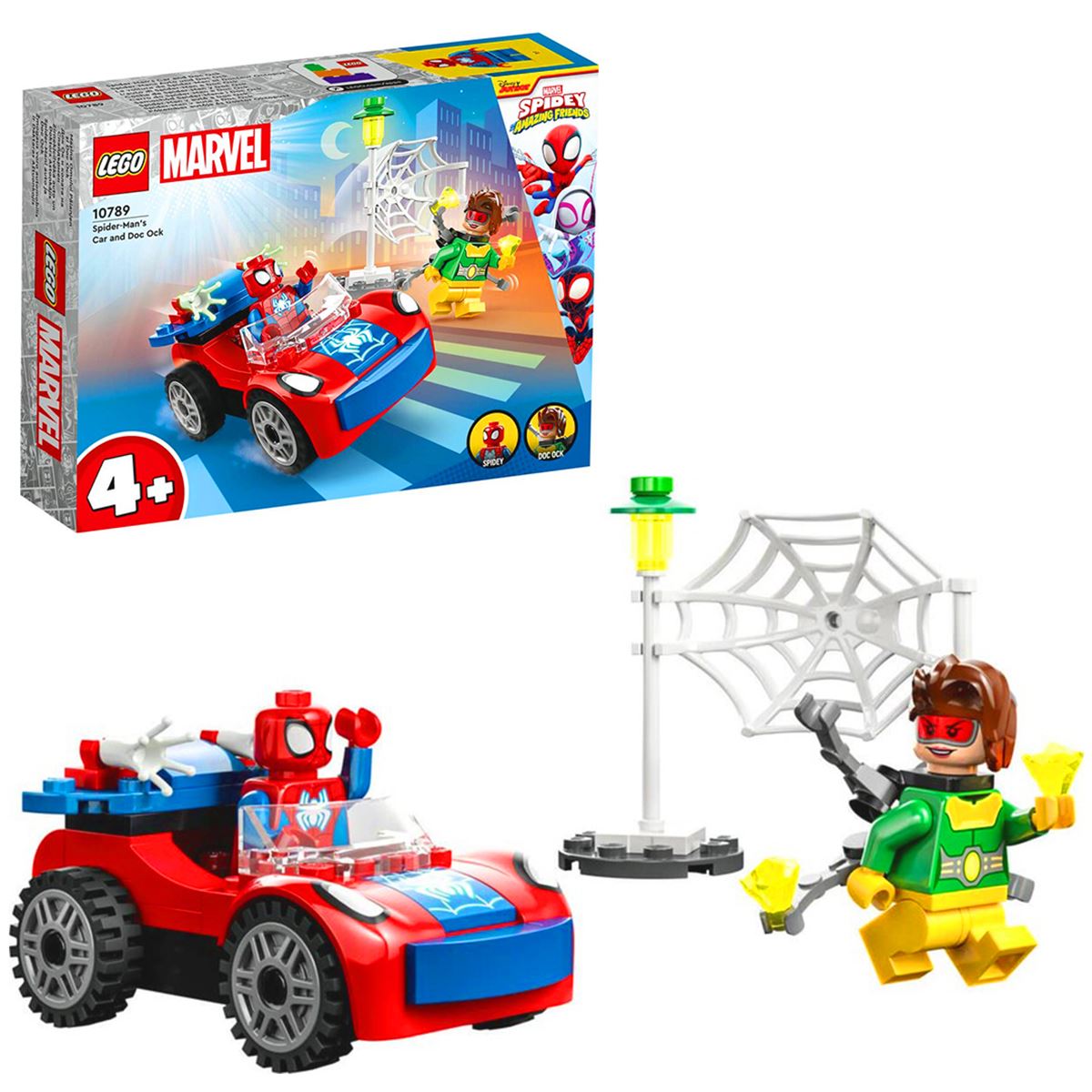 LEGO MARVEL 10789 SPİDERMANS CAR AND DOC OCK 48 PARÇA 4+ 1
