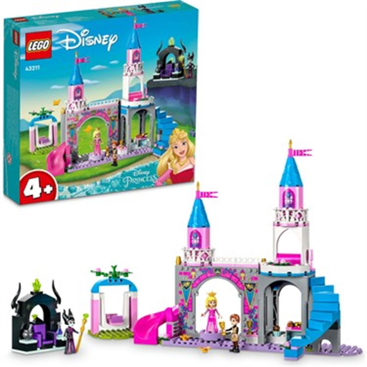 LEGO DİSNEY 43211 AURORA NIN ŞATOSU 187 PARÇA 4+ 1