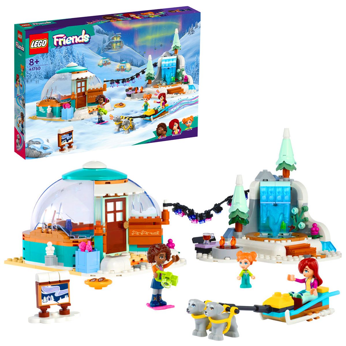 LEGO FRİENDS 41760 IGLOO HOLİDAY ADVENTURE 491 PARÇA 8+ 1