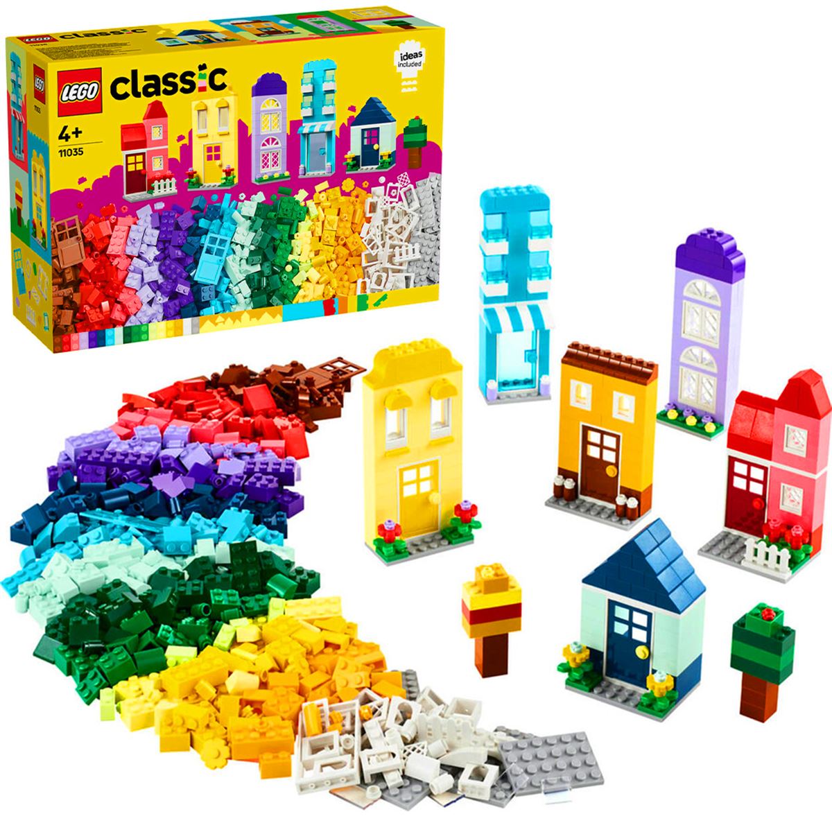 LEGO CLASSİC 11035 YARATICI EVLER 850 PARÇA 4+ 1