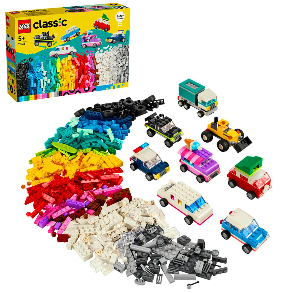 LEGO CLASSİC 11036 YARATICI ARAÇLAR 900 PARÇA 5+ 1