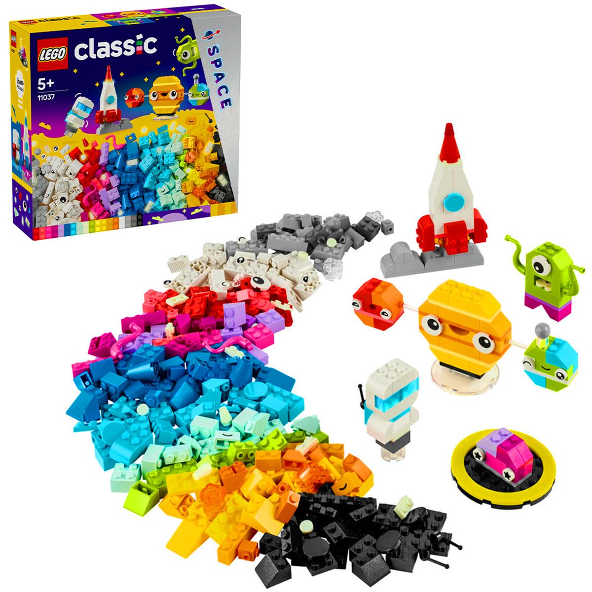 LEGO CLASSİC 11037 YARATICI UZAY GEZEGENLERİ 450 PARÇA 5+ 1