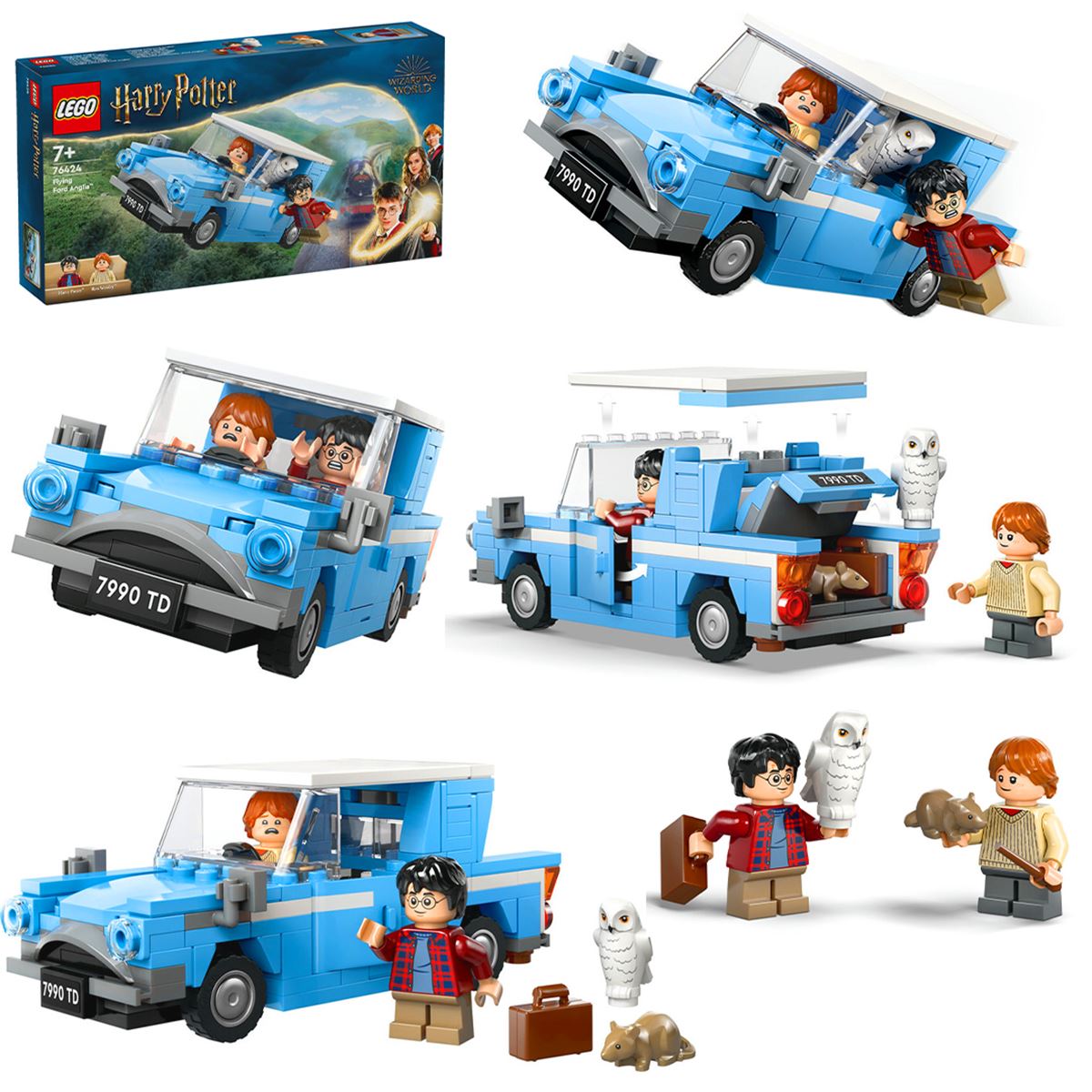 LEGO HARRY POTTER 76424 FLYİNG FORD ANGLİA 165 PARÇA 7+ 1