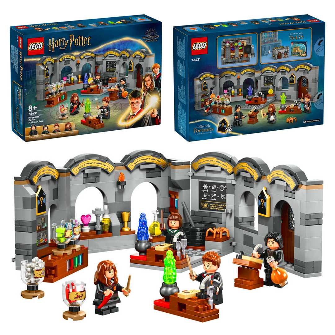 LEGO HARRY POTTER 76431 HOGWARTS CASTLE POTİONS CLASS 397 PARÇA 8+ 1