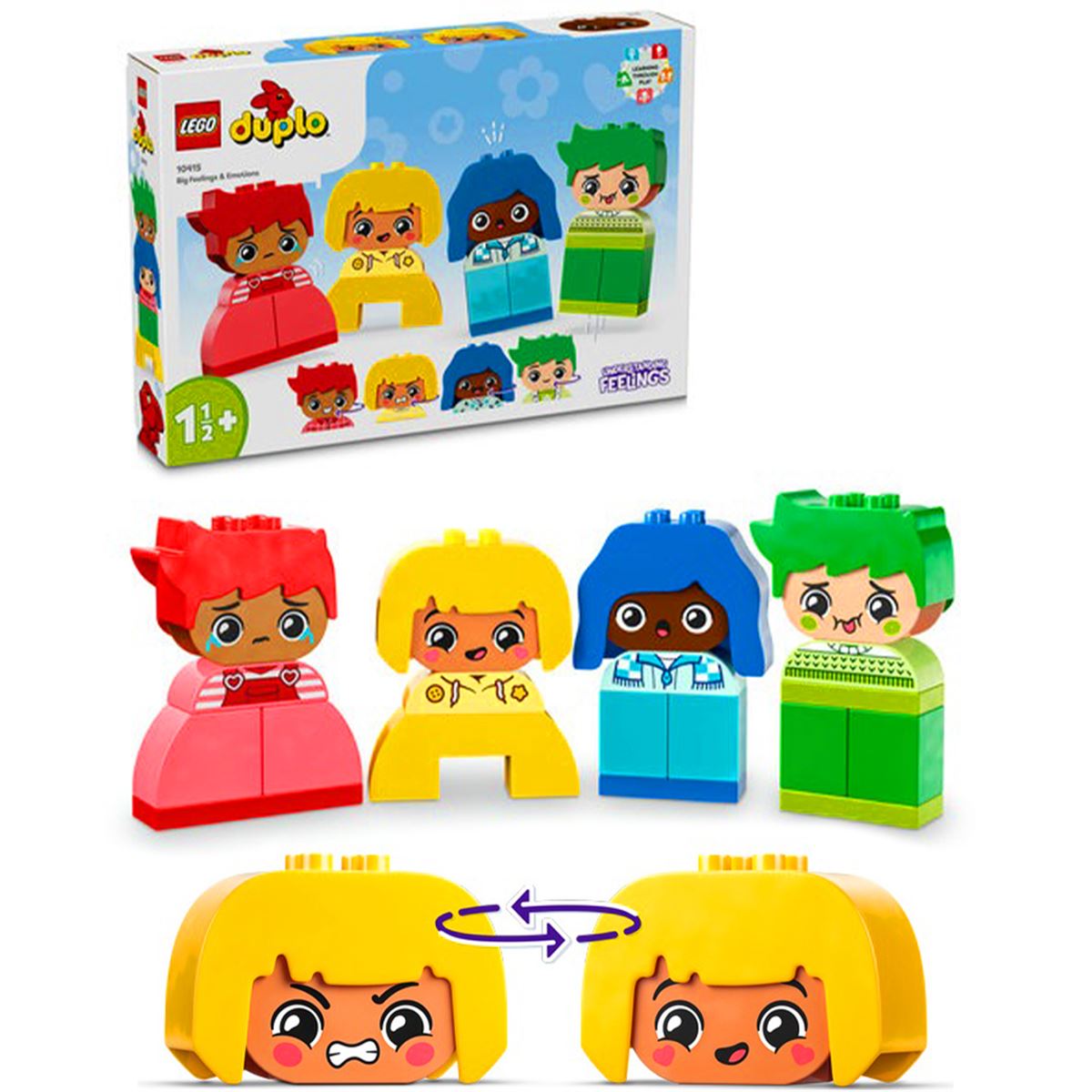 LEGO DUPLO 10415 BÜYÜK DUYGULARIM 23 PARÇA 1+ 1