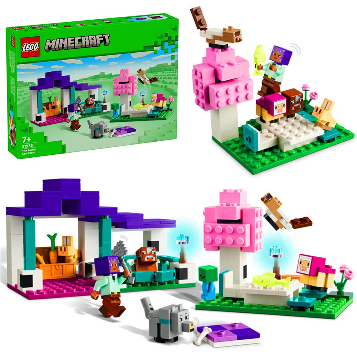 LEGO MİNECRAFT 21253 HAYVAN BARINAĞI 206 PARÇA 7+ 1