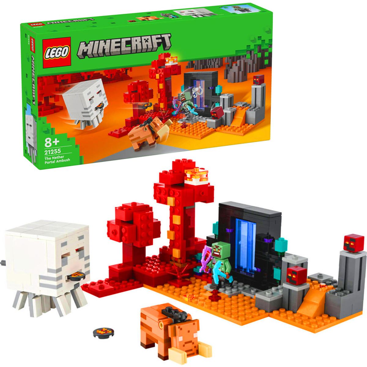 LEGO MİNECRAFT 21255 NETHER GEÇİDİ PUSUSU 352 PARÇA 8+ 1