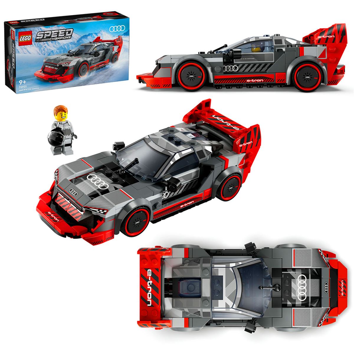 LEGO SPEED CHAMPİONS 76921 AUDİ S1 E TRON QUATTRO 274 PARÇA 9+ 1