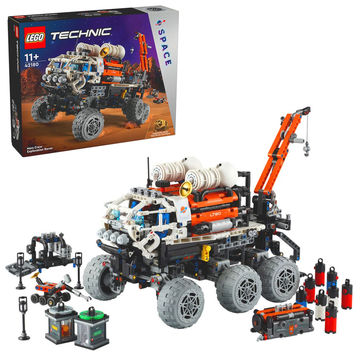 LEGO TECHNİC 42180 MARS CREW EXPLORATİON ROVER 1599 PARÇA 11+ 1