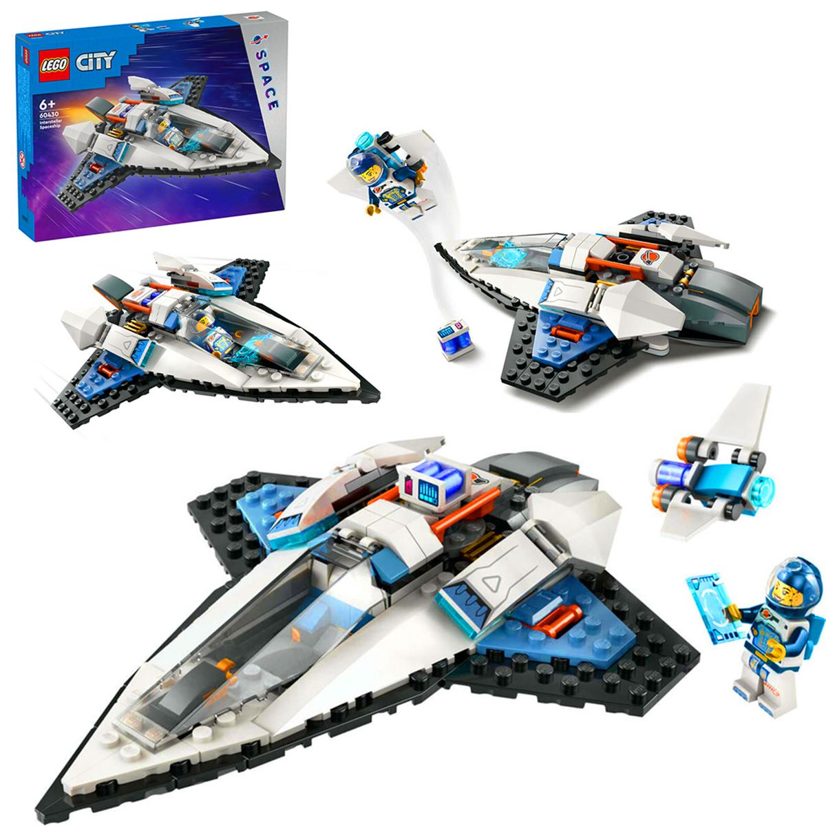 LEGO CİTY 60430 YILDIZLARARASI UZAY GEMİSİ 240 PARÇA 6+ 1
