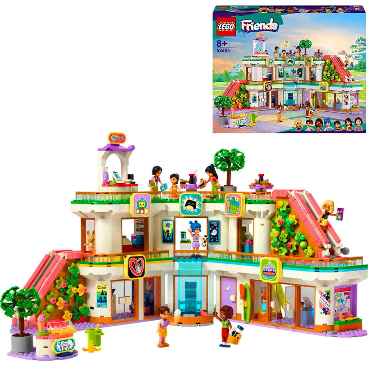 LEGO FRİENDS 42604 HEARTLAKE CİTY ALIŞVERİŞ MERKEZİ 1237 PARÇA 8+ 1