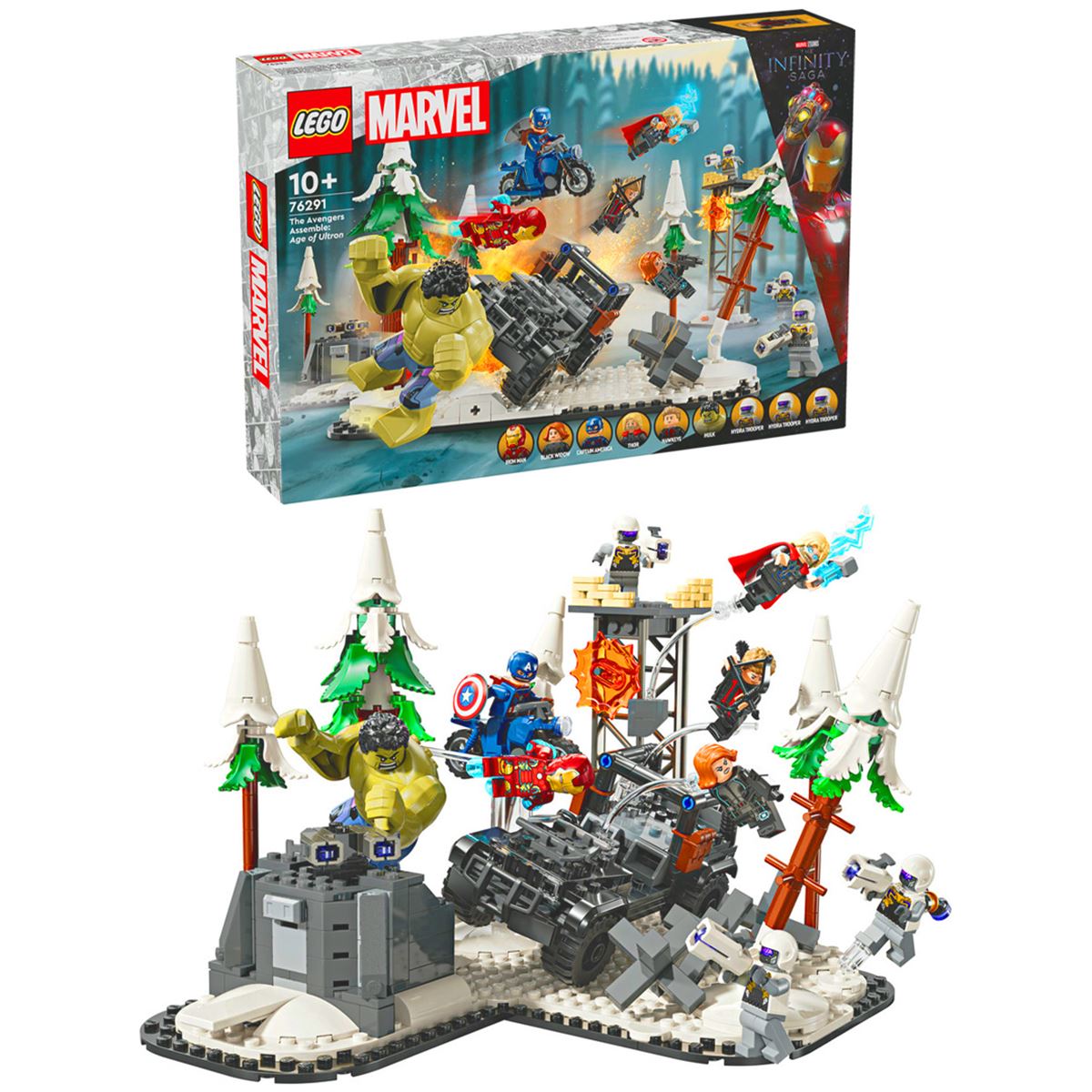 LEGO MARVEL 76291 THE AVENGERS ASSEMBLE AGE OF ULTRON 613 PARÇA 10+ 1