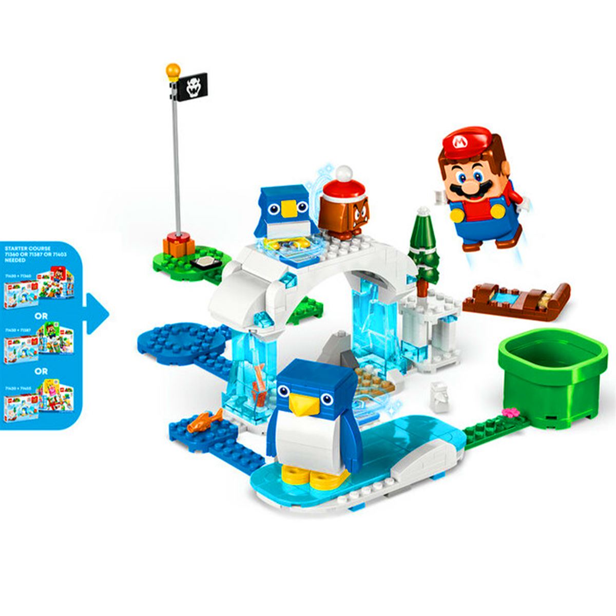 LEGO SÜPER MARİO 71430 PENGUİN AİLESİ KAR MACERA SETİ 228 PARÇA 7+ 1